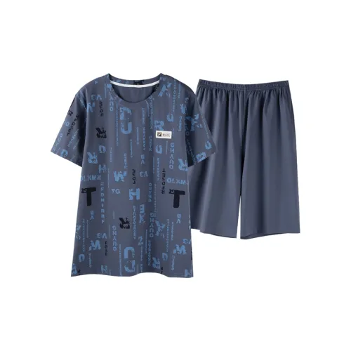 GOSO Pajama Set Men's Blue Shades