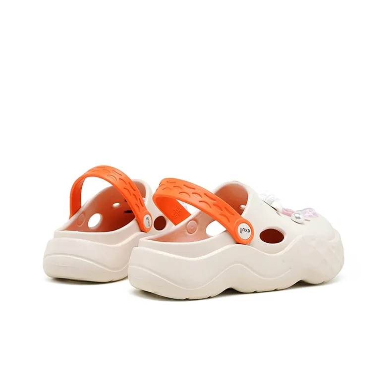 EXULL Q Clogs Women's White Pink-6