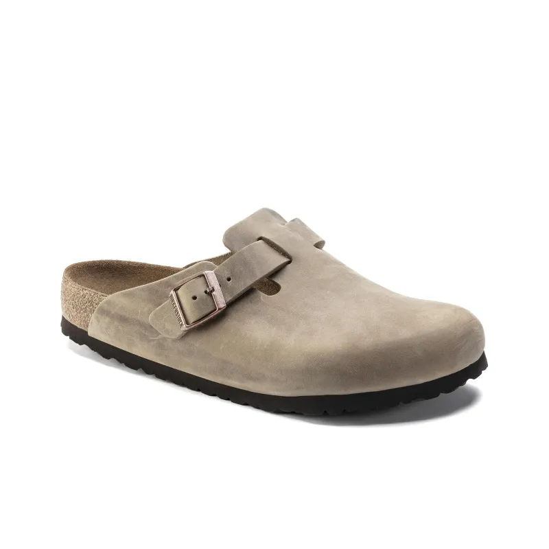 Birkenstock Women's Boston Soft Footbed Oiled Leather 'Tobacco Brown'-2