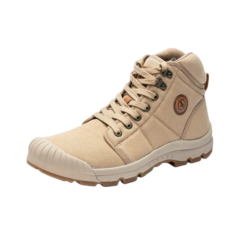 AIGLE Tenere Light Wear-Resistant Short Outdoor Boots Men's Sand-1