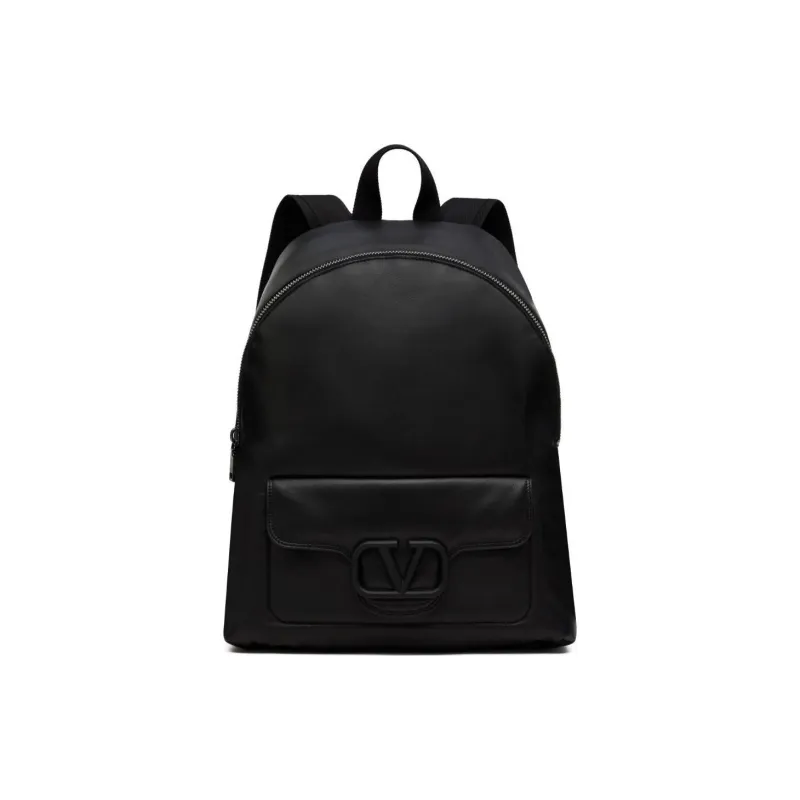 Valentino VLogo Signature Zip Up Backpack-0