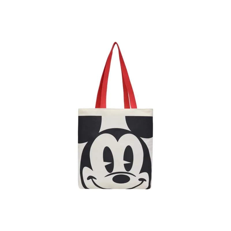 Disney Canvas Canvas Bag Shoulder Bag Crossbody Bag Tote Unisex Mickey Mouse Minnie Mouse-0