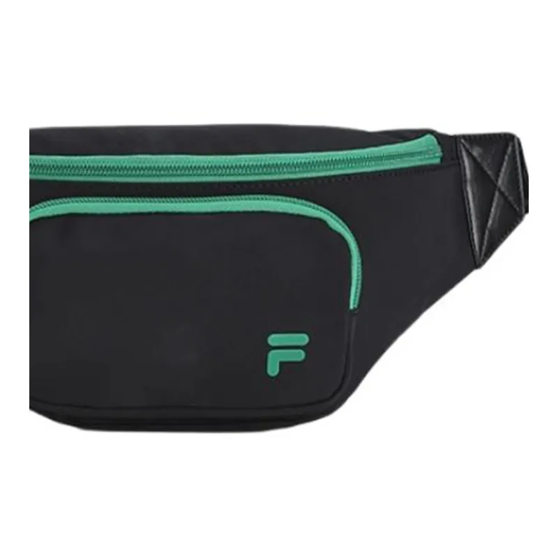 FILA FUSION Fabric Shoulder Bag, Crossbody Bag, Fanny Pack Extra Small Unisex Pitch Black-4