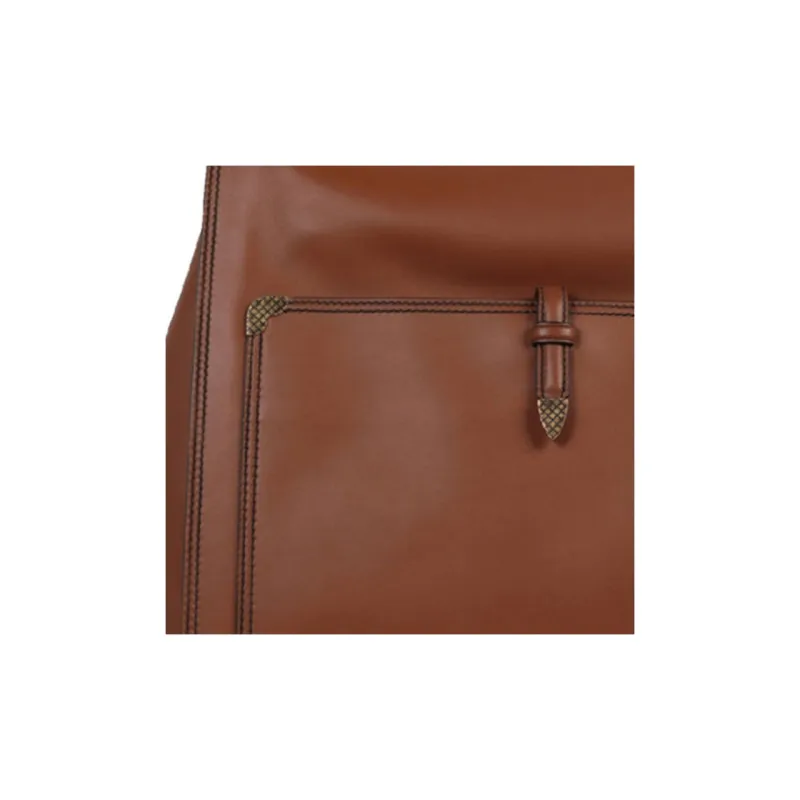 Bottega Veneta Leather Tote Bag Shopping Bag Shoulder Bag Handbag Regular Women's Brown-3
