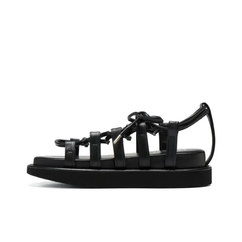 Onitsuka Tiger WARAJI Beach Sandals Unisex Black-0