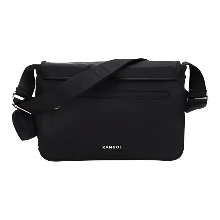 KANGOL Nylon Messenger Bag Crossbody Bag Shoulder Bag Regular Women's Black-2