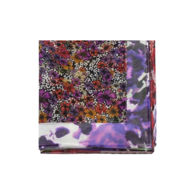 DRIES VAN NOTEN Silk Scarves Women's Purple-2