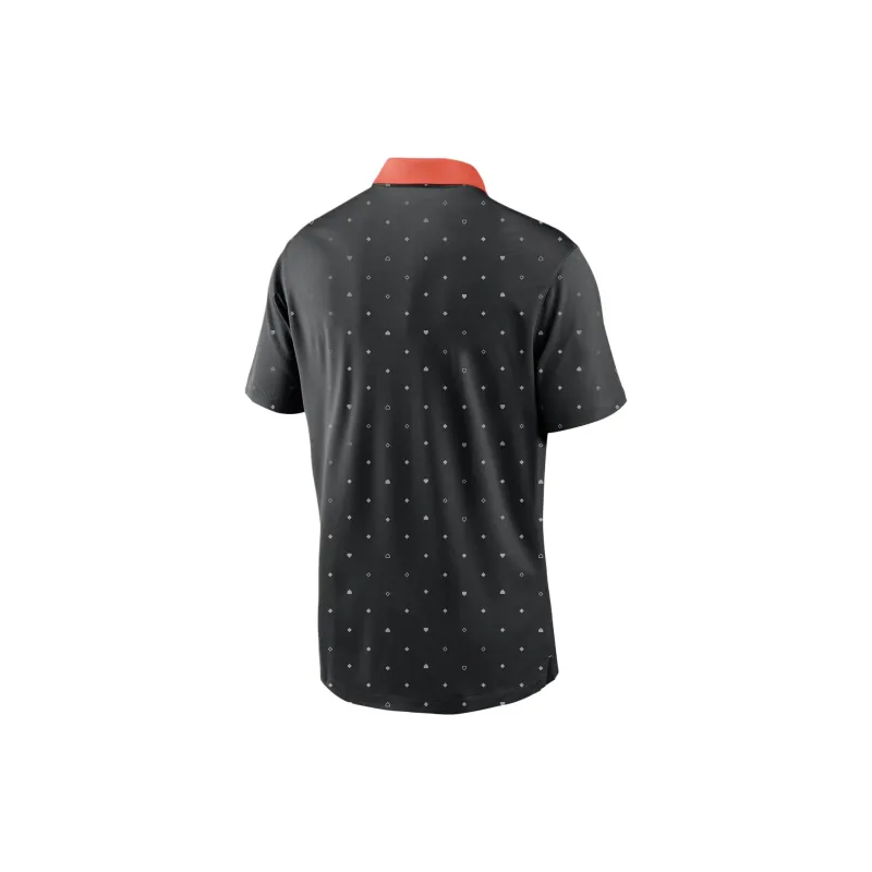 Nike MLB Collaboration San Francisco Giants Polo Shirt San Francisco Giants Men's Black-1