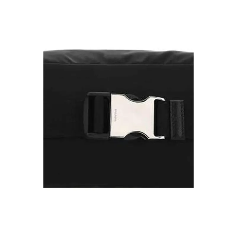 PRADA Nylon Fabric Coin Purse Men's Black-4