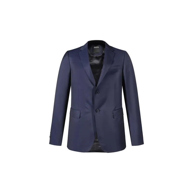 Zegna SS24 Business Suits Men's Dark Blue-2
