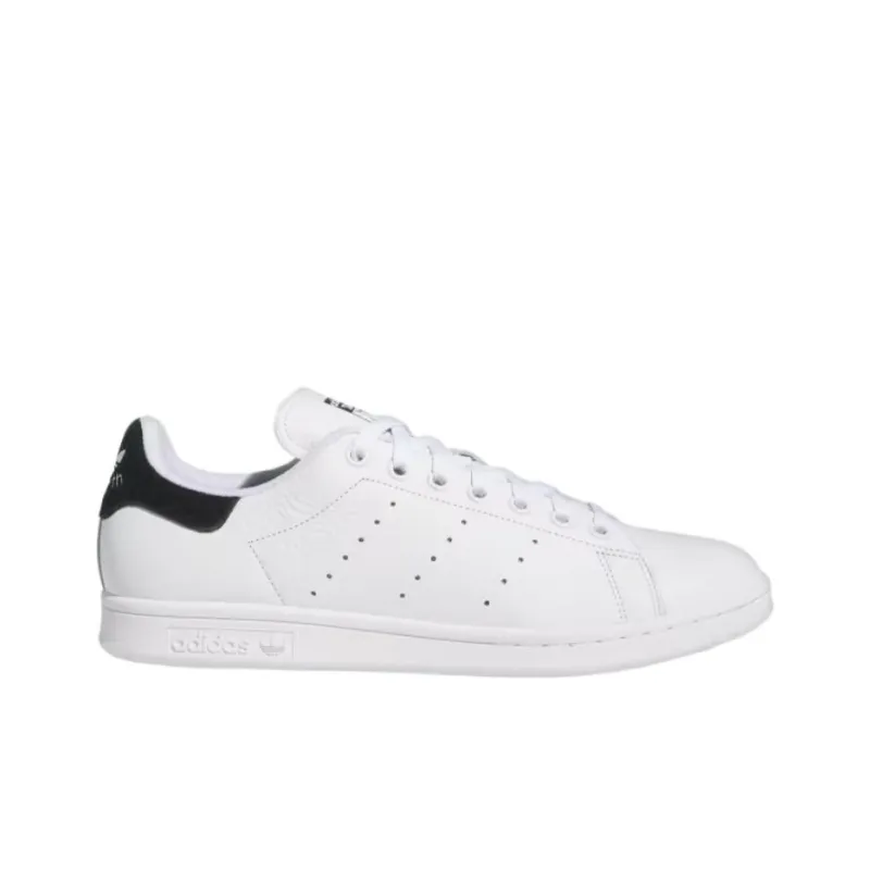 Adidas Originals Stan Smith Adv Slip Resistant Cushioning Low Top Skateboard Shoes Unisex White Black-1
