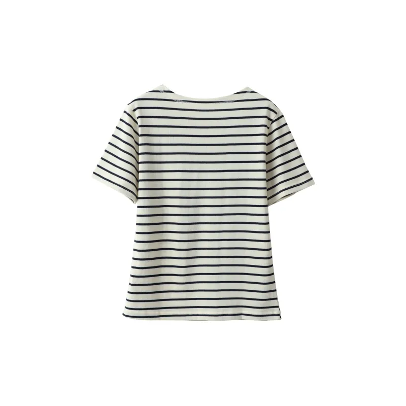 Huagaa T Shirts Women's Apricot-1