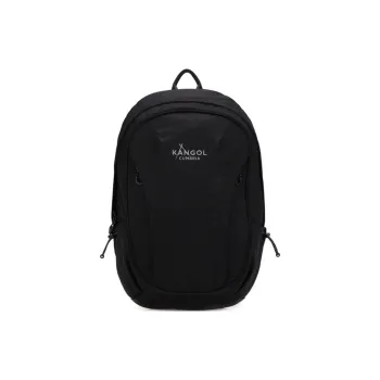 KANGOL Nylon Backpack Regular Unisex Black
