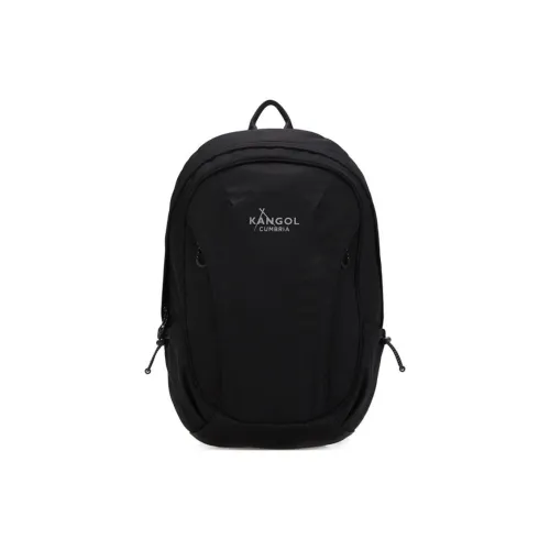 KANGOL Nylon Backpack Regular Unisex Black