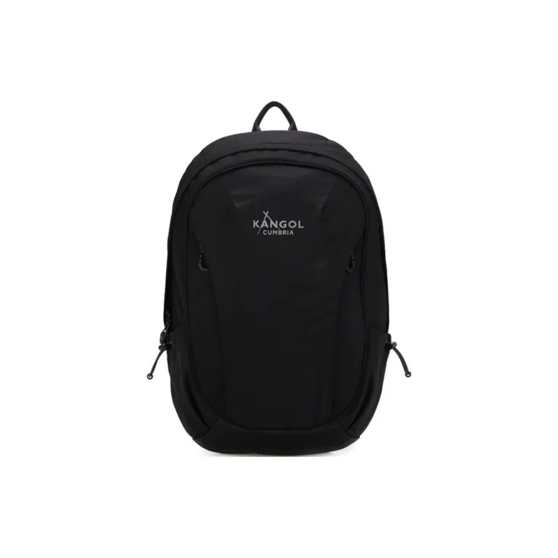KANGOL Nylon Backpack Regular Unisex Black-0