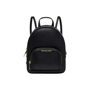 MICHAEL KORS Jaycee Split Cow Leather With Artificial Leather Backpack Trumpets Women's Black