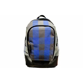 Burberry Leather Backpack Men's Multicolor