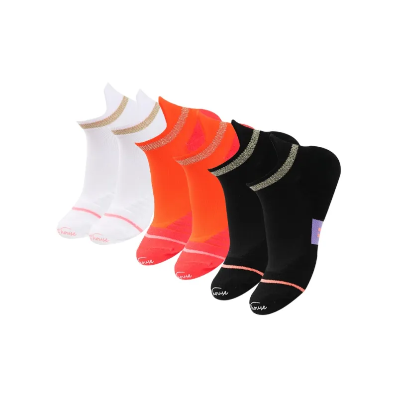 SPORTSHOUSE Ankle Socks Women's 3 Pack-12