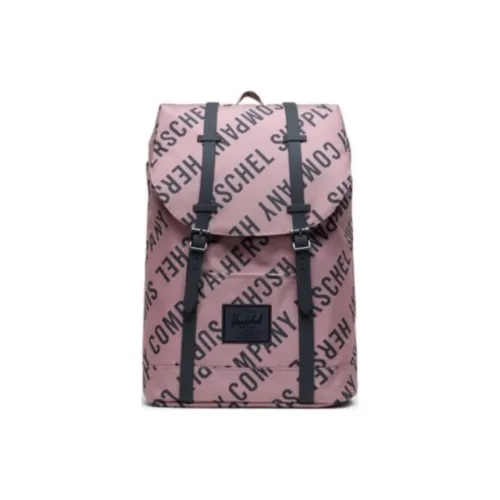 Herschel Polyester Backpack Large Size Pink
