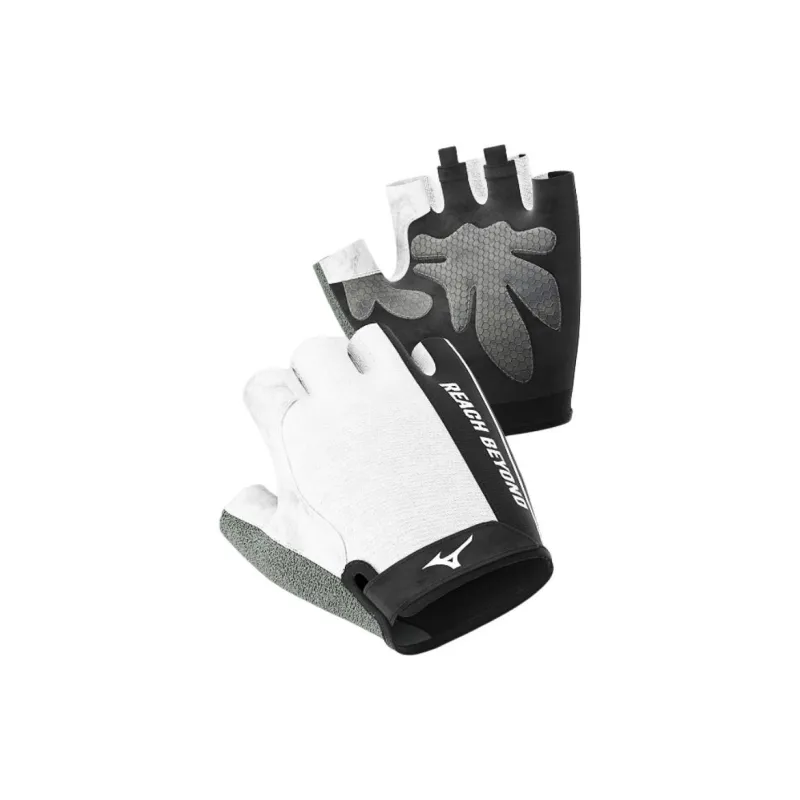 Mizuno Fitness Gloves Protective Microfiber, Towel Fabric, Neoprene, Elastane Adults-3