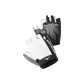 Abrasion-Resistant Palm Pad Style-Advanced Sports Protective Recommendation[Black White 2 Pack]