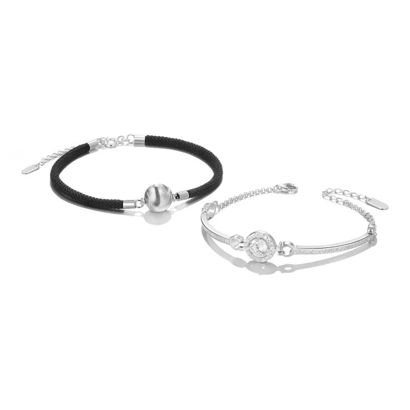 Clect Copper Alloy Bracelets Unisex Silver-1