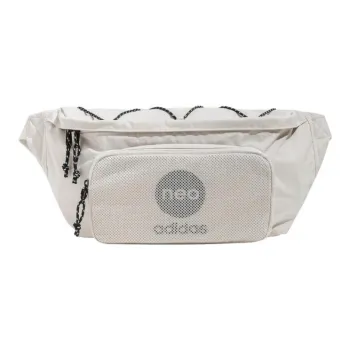Adidas Neo Recycled Polyester Fanny Pack Regular Unisex Silver Gray