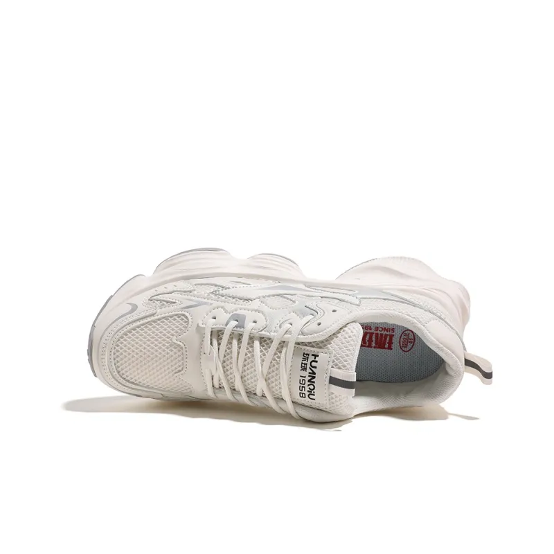 HUANQIU Breathable And Lightweight Low Top Chunky Sneakers Men's-3