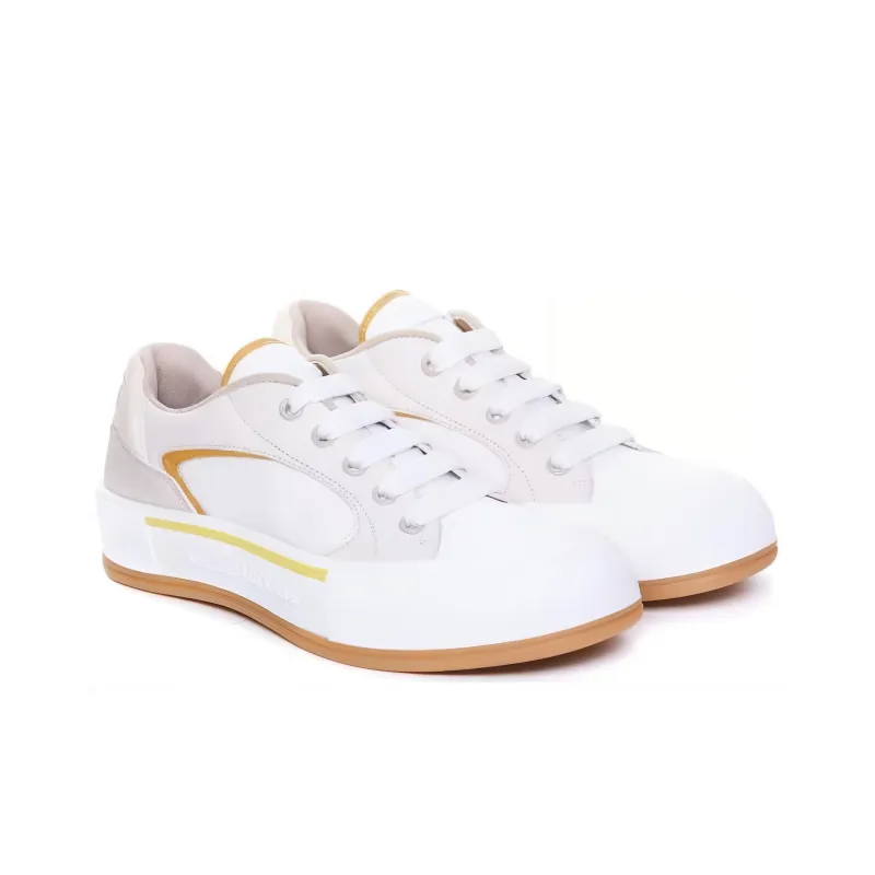 Alexander McQueen Plimsoll Sneakers 'Beige'-2