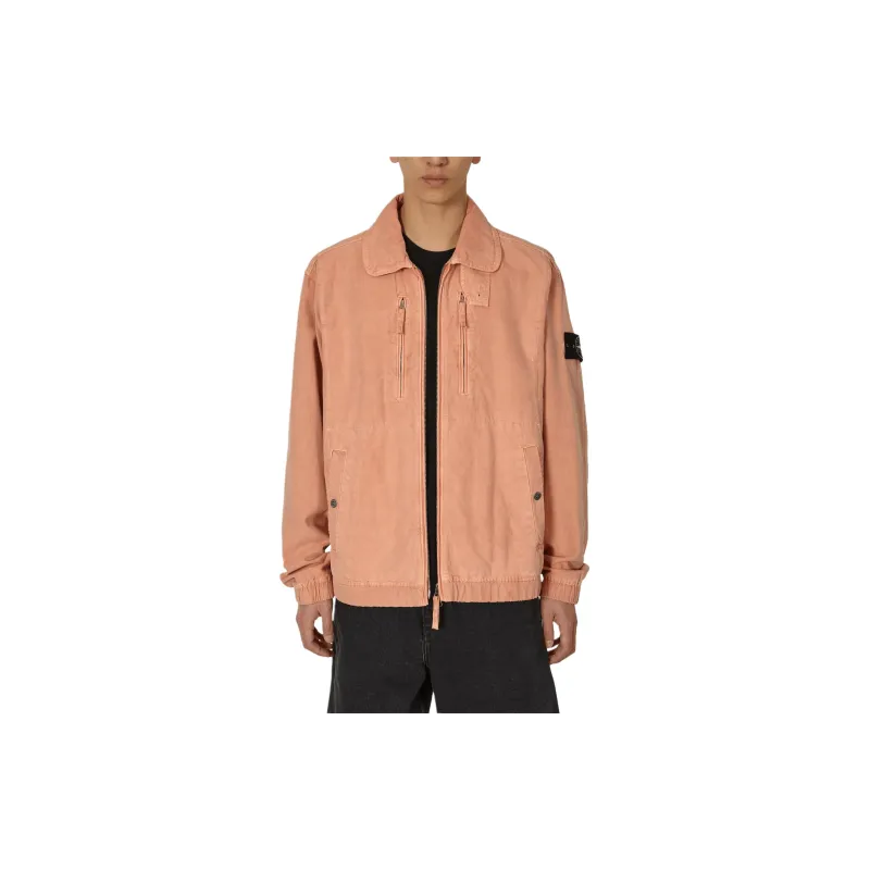 STONE ISLAND Jackets Coats Men's Orange-1