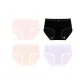 M Set: Light Pink+Black+Light Apricot+Pink Purple