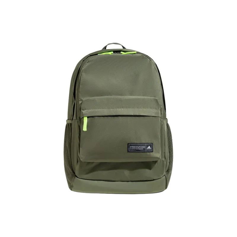 Adidas Recycled Polyester Backpack Regular Unisex Strata Olive Green-0