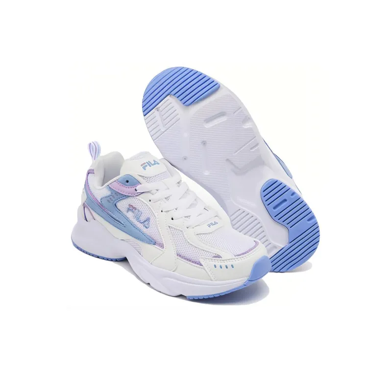FILA Cushioning Wear-Resistant Low-Top Casual Shoes Women's Purple-5