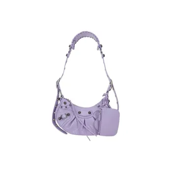 Balenciaga Le Cagole Shoulder Bag Xs Lilac
