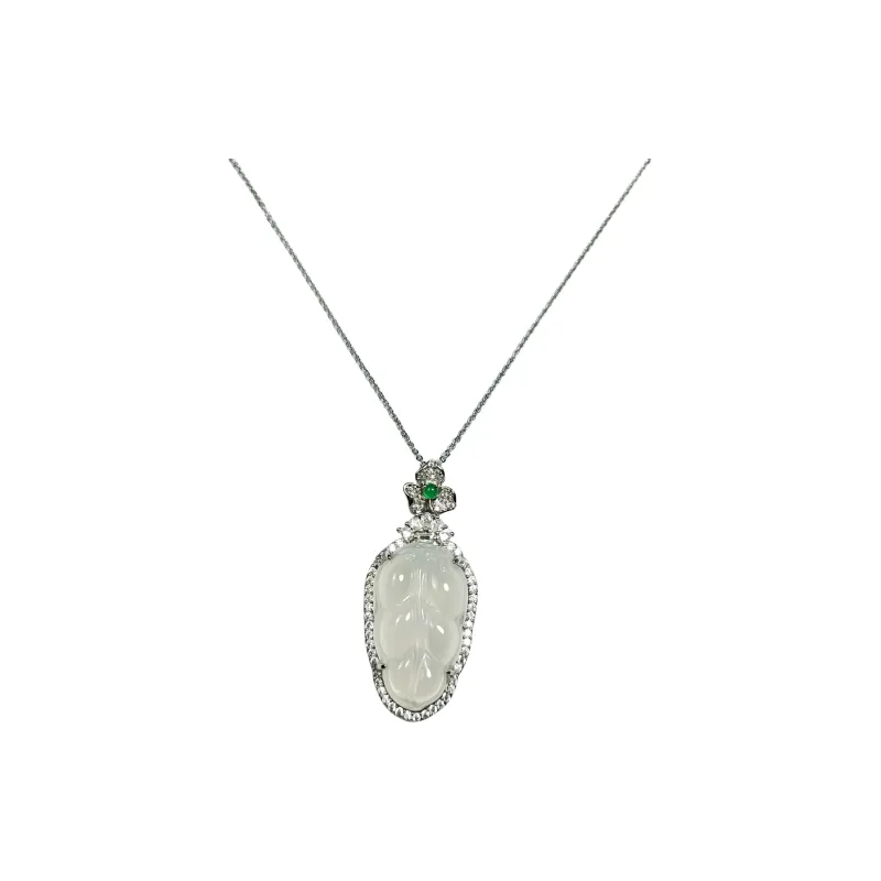 Gifts Jade Necklaces Unisex-0