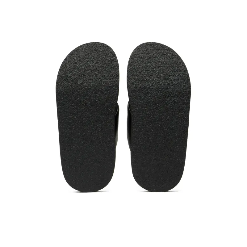 Onitsuka Tiger Slide Slippers Unisex Black Yellow-6