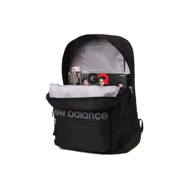 New Balance Fabric Backpack Regular Unisex Black-4