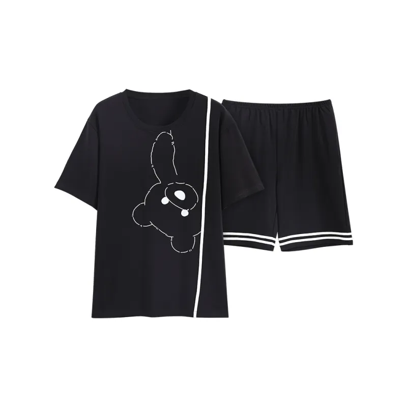 GOSO Pajama Set Men's Black Shades-0