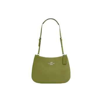 COACH Penelope Cow Leather Shoulder Bag, Handbag, Shoulder Bag Women's Yellow Green