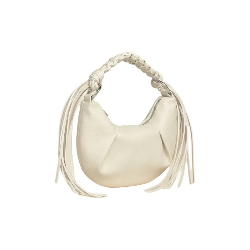 HOLZWEILER Recycled Polyester With Polyurethane Shoulder Bag Crossbody Bag Handbag Micro Women's Beige-2
