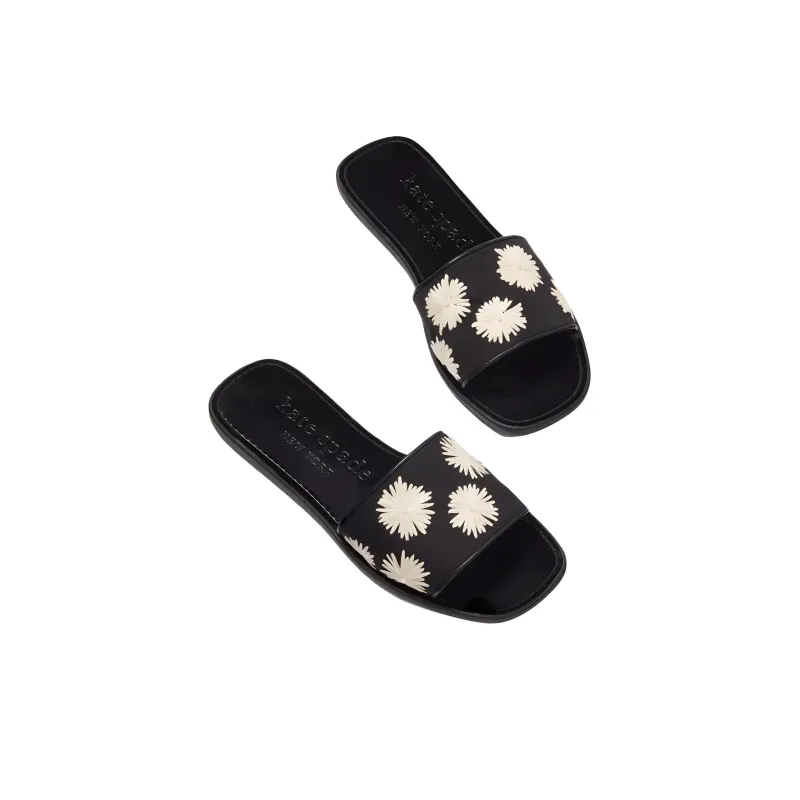 Kate Spade Slide Slippers Women's Black-4
