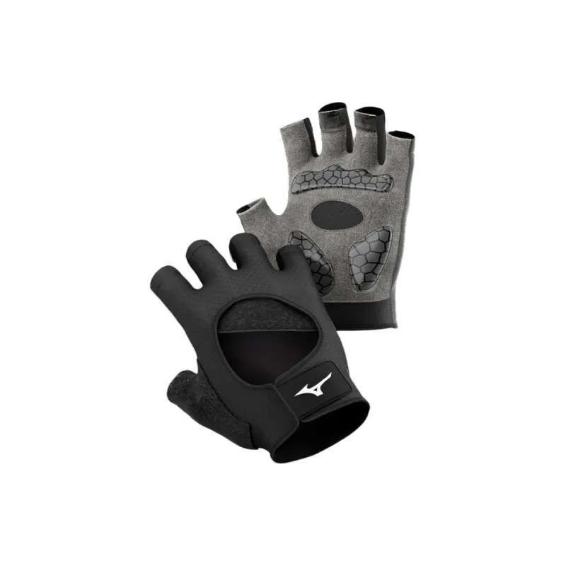 Mizuno Fitness Gloves Protective Microfiber, Towel Fabric, Neoprene, Elastane Adults-9