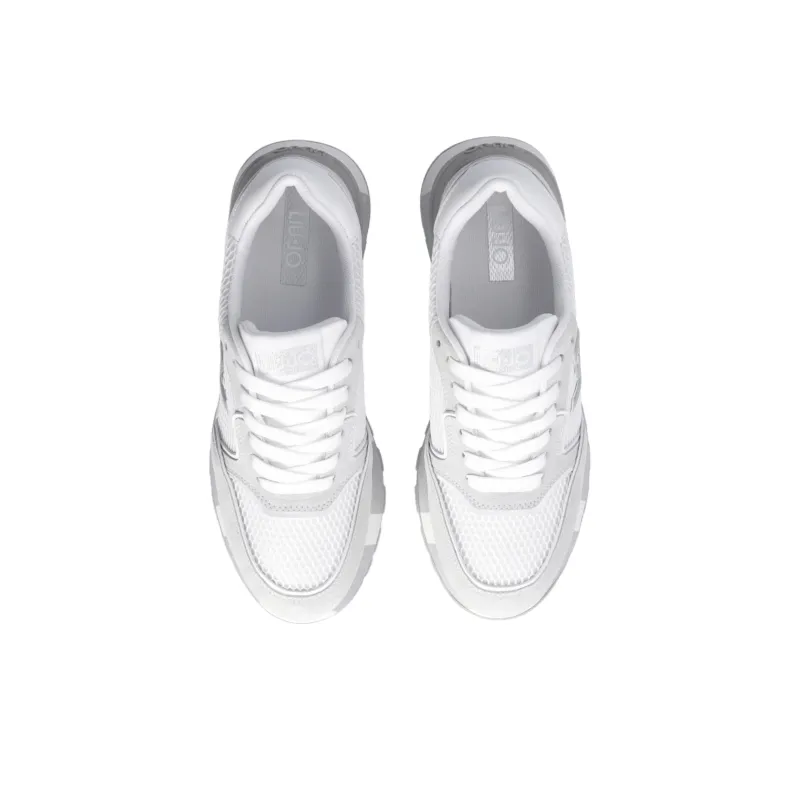 LIU JO Amazing Glittery Mesh Sneakers-4
