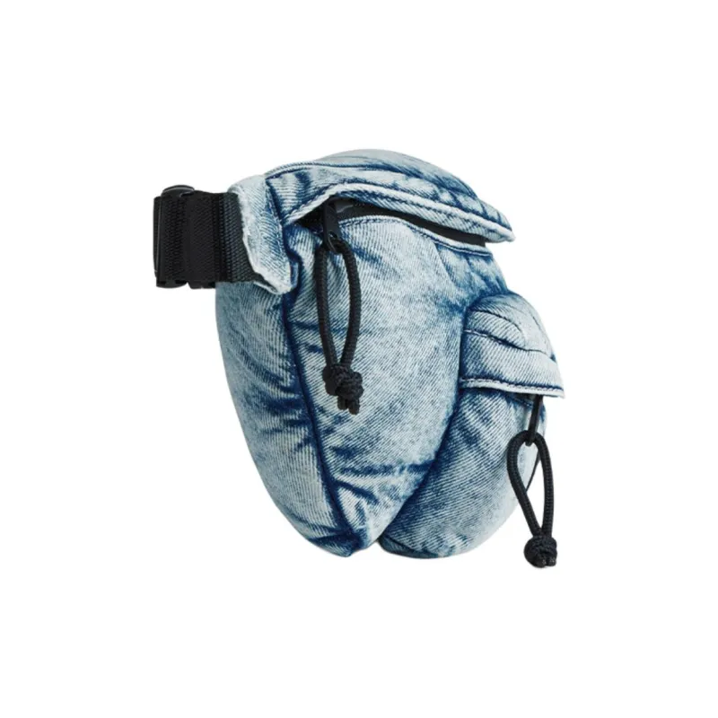 Balenciaga Explorer Fabric Fanny Pack Men's Blue-2