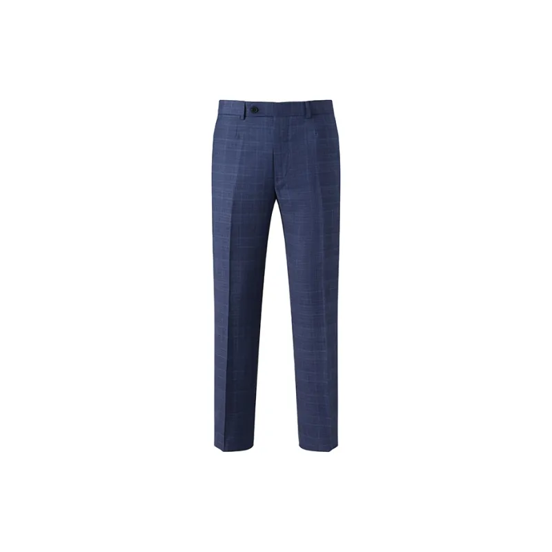 Zegna SS24 Business Suit Men's Dark Blue-3