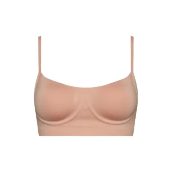 CK/Calvin Klein Balconette Bra - Bonded Fle Bra Women's Clay