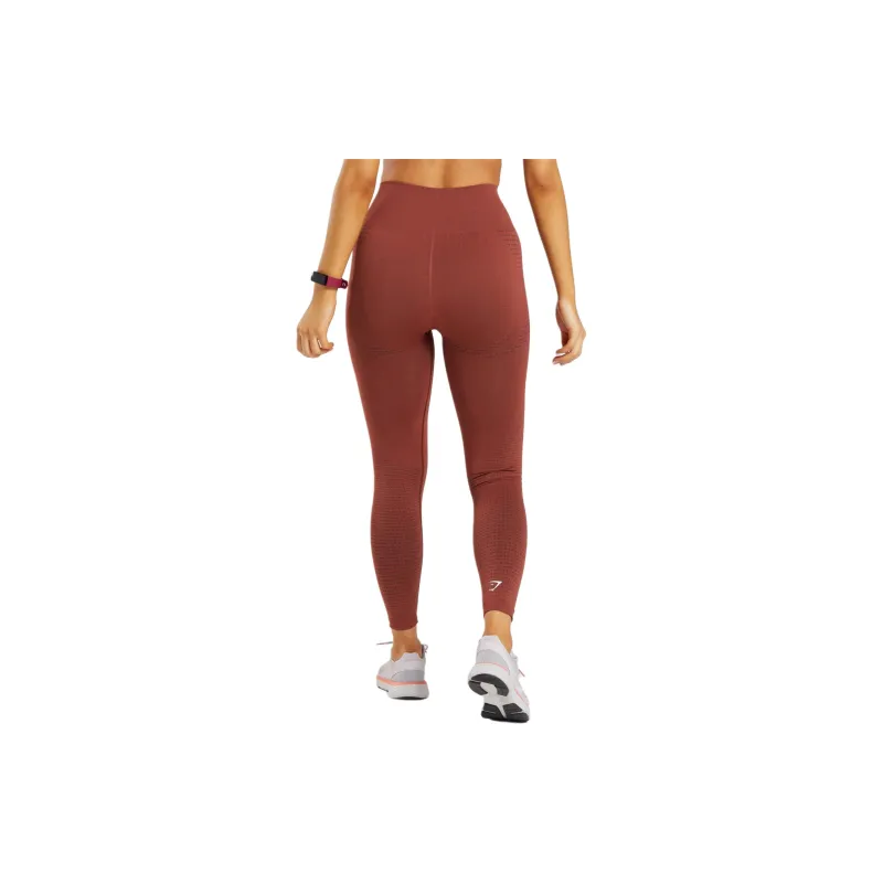 GYMSHARK VITAL Sports Pants Women's Brick Red-1