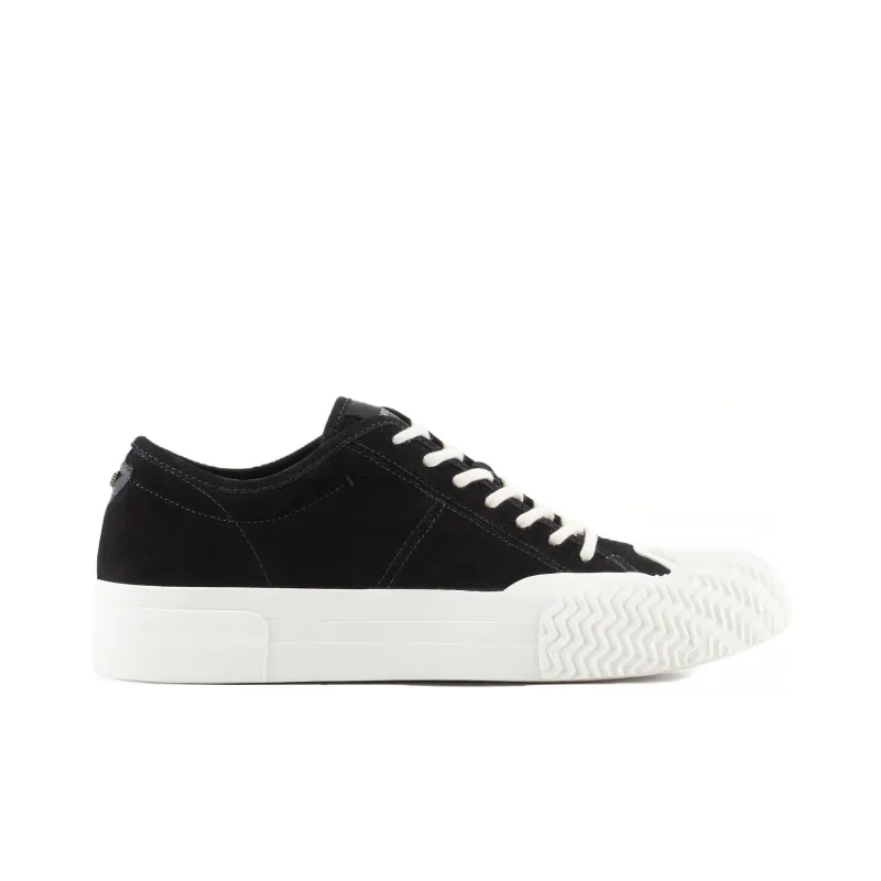 EMPORIO ARMANI Low Top Skateboard Shoes Men's Black-1