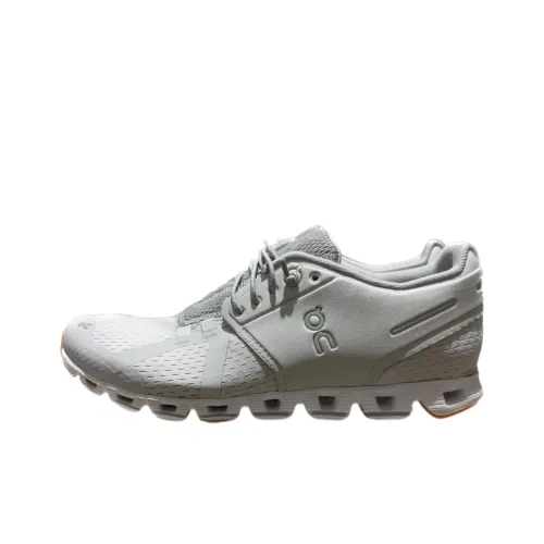 On Running Shoes Women's Low-Top Gray/Orange