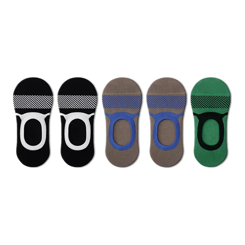 LUOLIAN No Show Socks Men's 5 Pack-1